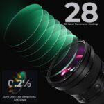 K&F CONCEPT 82mm Circular Polarizers Filter Polarizing Filter 28 Multi-Layer Coated Super Slim High Definition CPL Lens Filter (Nano-X Series) - Image 5