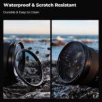 K&F CONCEPT 82mm Circular Polarizers Filter Polarizing Filter 28 Multi-Layer Coated Super Slim High Definition CPL Lens Filter (Nano-X Series) - Image 7