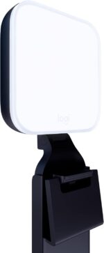 Logitech for Creators Litra Glow Premium LED Streaming Light with TrueSoft- Computer lighting for video conferencing, Zoom meetings, with adjustable mount and desktop app control for PC/Mac - Graphite - Image 2