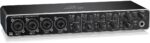 Behringer U-PHORIA UMC404HD Audiophile 4x4, 24-Bit/192 kHz USB Audio/MIDI Interface with Midas Mic Preamplifiers - Image 2