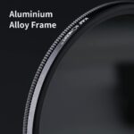 K&F CONCEPT 67mm Variable ND2-ND400 ND Lens Filter (1-9 Stops) for Camera Lens Adjustable Neutral Density Filter with Microfiber Cleaning Cloth (B-Series) - Image 7