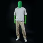 Chromakey Green Screen Gloves Hood Chroma Key Glove and Hood Invisible Effects Background Chroma Keying for Green Screen Photography Photo Video Film Make - Image 8