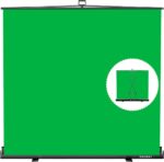 【Wider Style】 RAUBAY 78.7 x 82.7in Large Collapsible Green Screen Backdrop Portable Retractable Chroma Key Panel Photo Background with Stand for Video Conference, Photographic Studio, Streaming - Image 2