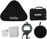 Godox Softbox 32"x32" with S2 S-Type Speedlite Bracket, Bowens Mount Soft Box Kit for Godox V1 AD400Pro AD200Pro AD200 V860II TT685II TT600 TT350 - Image 9