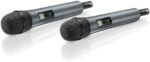 Sennheiser XSW 1-825 Dual-A Channel Wireless Microphone System with 2X Tripod Mic Stand & 2X XLR-XLR Cable Bundle - Image 5