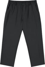 Idtswch Mens Big and Tall Full Elastic Waist Pants Stretch Slacks Casual with Zipper Fly and Pockets - Image 3