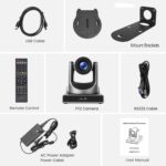 SMTAV AI Auto Tracking PTZ Camera - 20X Optical + 16X Digital Zoom, High-Speed PTZ, 3G-SDI + HDMi+USB3.0 Output, Local Record Support,PoE Support(G03684) - Image 7