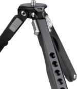 Leofoto MT-03 Tabletop Tripod, Aluminum Mini Tripod, 2 Leg Sections, Foldable Leg, Portable and Compact, 1/4" Mounting Stud and Accessories Thread (MT-03) - Image 4
