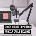 RØDE NT1 Signature Series Large-Diaphragm Condenser Microphone with Shock Mount, Pop Filter and XLR Cable for Music Production, Vocal Recording, Streaming and Podcasting (Black) - Image 9