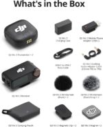 DJI Mic 3 (2 TX + 1 RX + Charging Case), Wireless Microphone for iPhone/Camera/Android, Ultralight, Adaptive Gain Control for Balanced Volume, Dual Band Anti-Interference, 28hrs Use, Vlog - Image 8