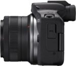 Canon EOS R50 Mirrorless Camera RF-S18-45mm F4.5-6.3 is STM Lens Kit, 24.2 Megapixel CMOS (APS-C) Sensor, 4K Video, Vlogging, Content Creation, Photography, Digital Camera, Black - Image 4