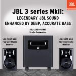 (2) JBL 305P MkII 5" 2-Way Active Powered Studio Reference Monitors Speakers - Image 9