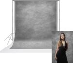 UrcTepics 8x10ft Light Grey Abstract Textured Professional Photography Backdrop for Studio, Portraits, Headshots, Filming, Booth. - Image 2