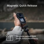 DJI Osmo Action 4 Essential Combo, Waterproof Action Camera with 1/1.3" Sensor, 4K/120fps Video, Stunning Low-Light Imaging, 10-bit & D-Log M Color Performance, Long-Lasting 160 Mins, Vlogging Camera - Image 4