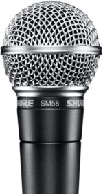Shure SM58-LC Dynamic Vocal Microphone – Professional Handheld Cardioid XLR Mic for Singing, Live Performance, Studio Recording, Podcast & Broadcast, Black - Image 10