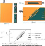AVMATRIX UC2018 Video Capture Card SDI&HDMI to USB 3.0(Gen1) 1080P60 Uncompressed (YUY2) Video Capture with Line in for Video Conferencing Telemedicine Online Education on OBS, Zoom, Teams, PC/Mac - Image 6