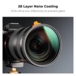 K&F CONCEPT 82mm Variable ND Lens Filter ND3-ND1000 (1.5-10 Stops) Putter Adjustable HD Neutral Density Filter with 28 Multi-Layer Coatings for Camera Lens (Nano-X Series) - Image 7