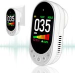 Decibel Meter Plug-in Wall, 3-in-1 Noise Detector(Noise,Temp and Humidity) with Fast/Slow Refresh Rate, MAX/MIN and Data Hold, 30–130 dBA Decibel Range for Rentals, Home, Classroom, Library - Image 2