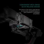 Tilta Full Camera Cage for FX3, FX3A, FX30 V2 | Top Plate NATO Rail, Cold Shoe, 1/4""-20 and 3/8""-16 | Thumb Screw Design | Black - Image 8