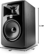 (2) JBL 305P MkII 5" 2-Way Active Powered Studio Reference Monitors Speakers - Image 12