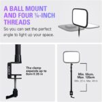 Elgato Key Light - Professional 2800 lumens Studio Light with Desk clamp for Streaming, Recording and Video Conferencing, Temperature and Brightness app-Adjustable on Mac, PC, iOS, Android - Image 6