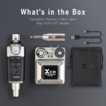 Xvive U45 Wireless in Ear Monitor System 5.8ghz IEM System Transmitter and bodypack Receiver for Studio, Band Rehearsal, Live Performance, Channel Scan Mode - Image 8