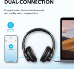 Soundcore by Anker Q20i Hybrid Active Noise Cancelling Headphones, Wireless Over-Ear Bluetooth, 40H Long ANC Playtime, Hi-Res Audio, Big Bass, Customize via an App, Transparency Mode (Black) - Image 8