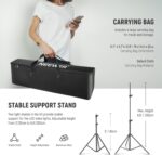 NEEWER Upgraded 660 PRO II RGB LED Video Light with App Control & Tripod Stand Kit, 2 Pack 50W/1% Min Dimming/CRI97+/3200-5600K for Game Streaming YouTube Studio, Bluetooth - Image 9