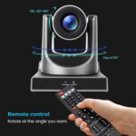 SMTAV AI Auto Tracking PTZ Camera - 20X Optical + 16X Digital Zoom, High-Speed PTZ, 3G-SDI + HDMi+USB3.0 Output, Local Record Support,PoE Support(G03684) - Image 5