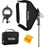 Godox Softbox 32"x32" with S2 S-Type Speedlite Bracket, Bowens Mount Soft Box Kit for Godox V1 AD400Pro AD200Pro AD200 V860II TT685II TT600 TT350 - Image 2