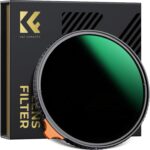 K&F CONCEPT 82mm Variable ND Lens Filter ND3-ND1000 (1.5-10 Stops) Putter Adjustable HD Neutral Density Filter with 28 Multi-Layer Coatings for Camera Lens (Nano-X Series) - Image 2