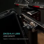 Tilta Camera Monitor Mounting Bracket | 1/4"-20 with Locating Pins for External Monitor Accessories | Supports 4.4lb Load | 360° Rotation 175° Tilt | Aluminum Adjustable Locking Arm for Camera Rigs - Image 5