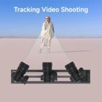 Accsoon Toprig Motorized Camera Slider, Wireless DSLR Video Slider with Button/APP Control, Time-Lapse/Loop Mode, Speed Knob, 120° Panoramic Shooting, Compatible with GoPro, Camera-24inch Video Slider - Image 10
