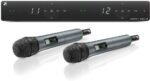 Sennheiser XSW 1-825 Dual-A Channel Wireless Microphone System with 2X Tripod Mic Stand & 2X XLR-XLR Cable Bundle - Image 3