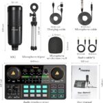 MAONO Podcast Equipment Bundle Audio mixer All-in-One Podcast Production Studio with 3.5mm Microphone for Live Streaming, Recording, PC, Smartphone, DJ MaonoCaster Lite (AU-AM200-S1) - Image 9