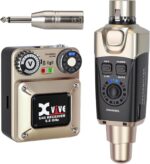 Xvive U45 Wireless in Ear Monitor System 5.8ghz IEM System Transmitter and bodypack Receiver for Studio, Band Rehearsal, Live Performance, Channel Scan Mode - Image 2