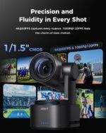 OBSBOT Tail 2 PTZR NDI Camera 4K@60FPS, Pro AI Tracking, 1/1.5" CMOS, 50MP, 5X Optical Zoom, 12X Hybrid Zoom, SDI/HDMI/IP/USB 3.0 Output, Streaming for Education, Conference, Worship (NDI Activated) - Image 3