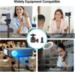 SmallRig Camera Desk Mount Table Stand, Adjustable Light Stand 15"-35", Tabletop C Clamp for DSLR Camera, Ring Light, Live Streaming, Photo Video Shooting - Image 3