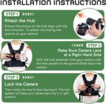 Camera Carrier Chest Harness J1 for One Camera,Camera Strap Harness for Photographers Hiking Climbing Wedding Travel,Camera Nylon Chest Straps for Photographers,Black - Image 9