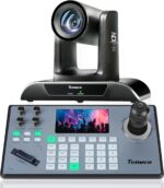 Tenveo PTZ Camera and Controller Bundle/Kits - 30X AI Auto Tracking NDI PTZ Camera with SDI/HDMI/USB3.0/LAN(PoE) and NDI PTZ Controller Joystick Keyboard for Church Worship Live Streaming Conference - Image 2