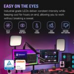 Elgato Key Light - Professional 2800 lumens Studio Light with Desk clamp for Streaming, Recording and Video Conferencing, Temperature and Brightness app-Adjustable on Mac, PC, iOS, Android - Image 3
