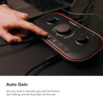 Focusrite Vocaster Two — Podcasting Interface for Recording Host and Guest. 2 Mic Inputs and Headphone Outputs, with Auto Gain, Enhance, and Mute. Small, Lightweight, and Powered by Computer - Image 6