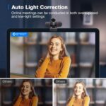 EMEET C960 4K Webcam for PC, 4K UHD CMOS Sensor, PDAF Auto Focus, Dual Omnidirectional Mics, Auto Light Correction, 73° FOV, Plug&Play Webcam w/Privacy Cover, Works w/Zoom/Teams/Skype/Google Meet - Image 6