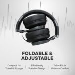 ARTIX Over Ear Headphones Wired with Microphone and Volume Control, Foldable Noise Isolating Headset with Deep Bass for School, Laptop, Computer, Chromebook, Tablet, Travel (3.5mm Jack) - Image 6