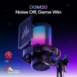 MAONO USB Gaming Microphone, Noise Cancellation Condenser Mic with Mute, Gain, Monitoring, Boom Arm Mic for Streaming, Podcast, Twitch, YouTube, Discord, PC, Computer, PS4, PS5, Mac, GamerWave DGM20S - Image 3