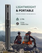 Sensyne 60" Phone Tripod - Selfie Stick, Lightweight All in One Phone Tripod Integrated with Wireless Remote Compatible with All Cell Phones for Selfie/Video Recording/Photo/Live Stream/Vlog（Black） - Image 7