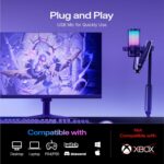 MAONO USB Gaming Microphone, Noise Cancellation Condenser Mic with Mute, Gain, Monitoring, Boom Arm Mic for Streaming, Podcast, Twitch, YouTube, Discord, PC, Computer, PS4, PS5, Mac, GamerWave DGM20S - Image 8