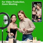 HEMMOTOP Green Screen Backdrop, 5x7 ft Photography Chroma Key Greenscreen Background Sheet for Background Removal, Zoom Meeting, Photo Video Studio, Live Streaming, Video Recording (Backdrop only) - Image 4