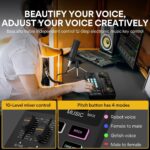 MAONO Podcast Equipment Bundle Audio mixer All-in-One Podcast Production Studio with 3.5mm Microphone for Live Streaming, Recording, PC, Smartphone, DJ MaonoCaster Lite (AU-AM200-S1) - Image 8