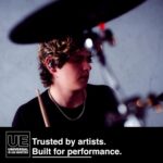 UE 350 Universal in-Ear Monitors, Triple Driver Stage Monitors with Exceptional Headroom for Musicians & Audio Engineers, 1 Pair - Image 4